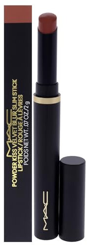 MAC, LIPSTICK POWDER KISS VELVET BLUR SLIM STICK - MULL IT OVER, 2GM/.07OZ