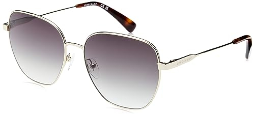 Longchamp Unisex LO168S Sunglasses, 711 Gold/Gradient Green, One Size