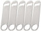 5 Pcs Bar Blade Bottle Openers, 7Inch Flat Bottle Openers, Stainless Steel Bottle Opener, Professional Dual Version Bar Blades Bottle Opener for Party Kitchen Bar Restaurant(Size:7 inch)