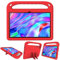 Kids Case For Lenovo Tab M10 Plus 3rd Gen 10.6-Inch 2022 TB-125FU/TB-128FU/TB-128XU, EVA Foam Lightweight Shockproof Duarable, Tablet Cover with Handle Stand Case For Children Firendly, Red