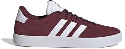 adidas Homme VL Court 3.0 Shoes, Shadow Red/Cloud White/Shadow Red, 46 EU