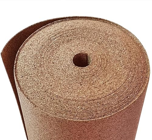 Rouleau de liège isolant phonique 2 mm, longueur 30 m