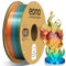 EONO Regenbogen PLA Mehrfarbig Silk PLA Rainbow Filament 1.75 mm für 3D Drucker Shiny Hochglanz 3D Drucker Filament 1,75 PLA 1kg(2,2lbs), Silk Magie Regenbogen