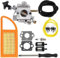 JSRVQKMS Motorcycle Carburetor For Stihl BR500 BR550 BR600 Backpack Blower Leaf Blower 4282 120 0606 Carburettor Carb Engines Parts Carburetor Air Filter Fuel Carb Kit