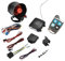 lerwliop 12V Car Alarm System Phone APP PKE Keyless Central Locking Sensor Kit Security Alarm System Keyless Central Lock Alarm, T361Remote