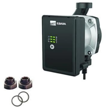 POMPA CIRCOLATORE RISCALDAMENTO EGO W2 EBARA COMP ECOCIRC EVOSTA V230 INT 130 180 ACQUA (EGOW2 25/80-180 + KIT BOCCHETTONI)