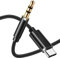 Aux to usb c cable, Aux cable for iphone, Usb c to 3.5mm jack for iPhone 15 Pro Max, S21 Ultra S20 Ultra Note 20 10 Plus for Car Stereo (Black 2M)