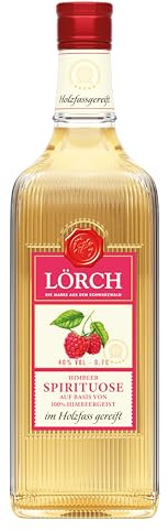 Lörch Himbeerspirituose auf Basis von Himbeergeist – im Holzfass gereift (alc. 40% vol., 1 x 0,7l)
