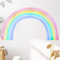 Regenbogen Wandtattoo Große, Wandtattoo Regenbogen,163 * 142cm WandtattooKinderzimmer Regenbogen, Wandsticker Kinderzimmer Mädchen, WandtattooJugendzimmer Mädchen für Mädchenzimmer Kinderzimmer