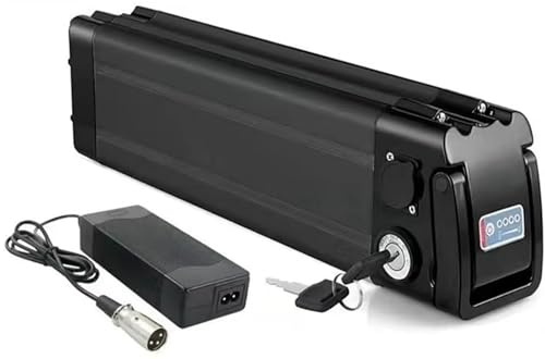 E-Bike Akku 36V 48V 15Ah 20Ah 25Ah, Elektrofahrrad Batterie 36V 48V E-Bike Lithium Batterie 15Ah 20Ah 25Ah Led Kontrollleuchte Für 250W 500W 1000W Motoren Mit Ladegerät 48V 25AH,3