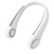 Sapphirem Ventilateur de cou portable à 3 vitesses, réglable, extensible, ventilateur de cou pour refroidissement mains libres, rechargeable 4000 mAh pour le sport en plein air, voyage, cadeau noir