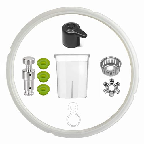 Replacement Parts for Instant Pot Old Version Duo 5, 6 QT and Duo Plus 6Qt | Include Sealing Ring, Steam Release Hand, Condensation Collector Cup and Float Valve