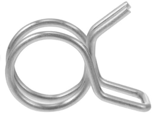 BCJMKDX Colliers de Serrage, Colliers de Serrage for tuyaux d'irrigation à Ressort, en Acier Inoxydable, for Tuyau d'eau, Jardin, Carburant, Anti-Fuite, 5 mm(5mm)