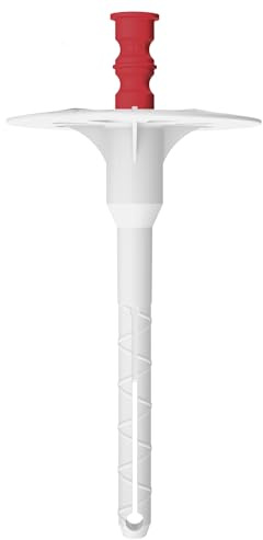 Fischer TermoFix CN Chevilles d'isolation WDVS avec clou en acier galvanisé (8 x 155 mm)