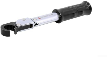 Ratcheting Torque Wrench with Audible Click, ±3% Nickel-Chromium Steel for Car HVAC Maintenance, Slim Adjustable Hand Tool Kit, Professional Garage Gear