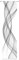 Home Fashion FERROL Schiebevorhang Digitaldruck, Stoff, grau, 245 x 60 cm
