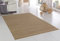 DE-COmmerce Bambusteppich Massive Nature, 60x120 cm, 17mm gehärtete Stege, massiver Teppich ohne Bordüre, Bambusmatte