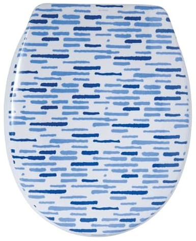 MSV Sedile WC, Blu, 45.5 x 37 x 5 cm, 42 Pezzi