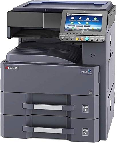 Kyocera 4106234 Multifunktions-Digital-Laser (Kopieren- Drucken- Farbscanner- optionales Faxen*) 40/21 A4/A3 pm