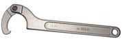 Gelenk-Hakenschlüssel mit Nase für Nutmuttern | 15-35 mm | CrV | Milchrohrschlüssel | WGB