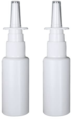 NIDONE Botellas de Aerosol Nasal 30 ml de plástico vacío PRILLA DE PRILLA PRESENTARIO Pulverizador de Nariz Envase de Botella de Botella de Botella de 2pcs