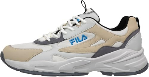 FILA Homme Novarra Basket, Marshmallow Gray Violet, 40 EU