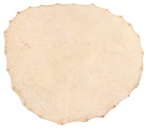 Naroote Ziegenleder-Trommelfell, Bongo-Trommelfell, Hohe Spannungsdichte, Lokale Trommelerfahrung, Beige