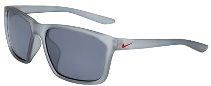NIKE Brille Größe 60 mm MT WOLF GRAY,UNI RED,SILVER, EYE SIZE: 60 BRIDGE: 17 HORIZONTAL MEASUREMENT: 60 VERTICAL MEASUREMENT: 43,01