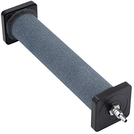 Pawfly 1er-Pack Aquarium-Luftstein Zylinder 20cm für größere Luftpumpe Luftblasen Diffusor Blasenfreigabe-Werkzeug für Außenteich Garten-Zirkulationssystem und große Fischbecken