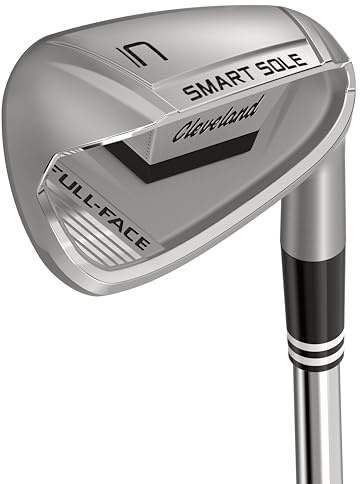 Cleveland Golf Smart Sole Full-Face Wedge, Satin, 42 Degrees, Steel, Right Hand