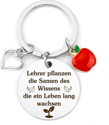 Irrigao Lehrer Geschenk, Lehrer Geschenk Weihnachten, Abschiedsgeschenk Lehrer, Geschenke für Lehrer, SchlüSselanhänger Lehrer, Lehrer Geschenk Abschied, Lehrer Abschiedsgeschenk