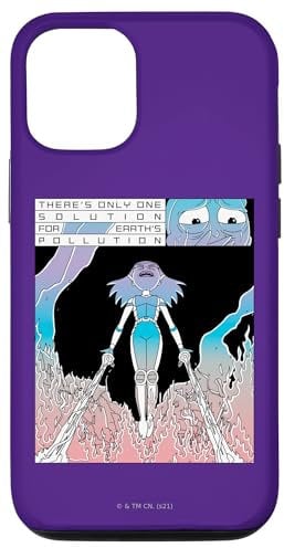 iPhone 13 Rick and Morty Planetina's Solution for Pollution Case