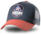 tars & Stripes Western-Mode Trucker Cap USA – 2-Farbig mit Bestickung & Mesh-Einsatz | Verstellbare Snapback-Cap