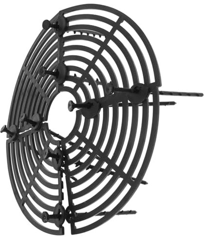 Sosoport Flower Pot Grid Protective Cover for Outdoor Plants Soil Containment Drainage Cat Proof for Succulents Greenhouse