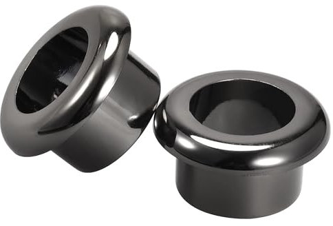 TA-VIGOR 2Pcs 18mm Desk Grommet, Cable Hole Cover PC Computer Desk Plastic Grommet Cord Organizers Protector