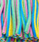 Krazy Kandi Fizzy Rainbow Pencil Sweets – 1.2kg Bulk Tub | Soft & Chewy Sweets for Candy Lovers | Ideal for Parties, Sharing & Gifting