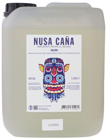 NUSA CAÑA White Rum 5L – Tropical Island Rum im Kanister | aus Indonesien