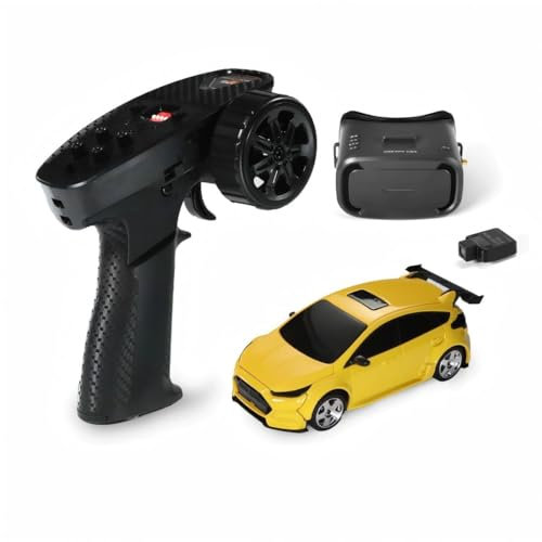 1/43 Scale Drift RC Car with Camera, Full Proportional Control Mini Drift Car 4WD Race, Remote Control Drift Vehicle for RC Racing Enthusiast