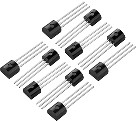 AZDelivery 10 x DS18B20 Digitaler Temperatursensor TO92-55°C - +125°C kompatibel mit Arduino und Raspberry Pi inklusive eBook!