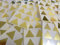 25mm (1) Dreieck Form Farbcode Sticker - Packungen mit 96 Groß Bunt Dreieckiges Klebeetiketten - 32 Farben Verfügbar - Glänzend Gold
