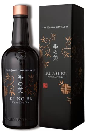 KI NO BI Kyoto Dry Gin, 70 cl with Gift Box