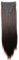CAISHA XXL 60cm 8 Teile Set CLIP IN EXTENSIONS Haarverlängerung Haarteil Glatt Dunkelbraun Mix CES23