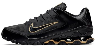 Nike Nike Reax 8 Tr Mesh, Men's Gymnastics Shoes, Black (Black/Mtlc Gold/Black 020), 5.5 UK (38.5 EU)