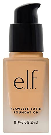 e.l.f. Flawless Finish Foundation, Lightweight & Medium Coverage, Semi-Matte Finish, Vegan & Cruelty-Free, Nude, 20ml