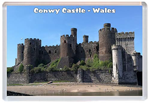 Conwy Castle - Wales - Jumbo Fridge Magnet/Magnets BBMS832