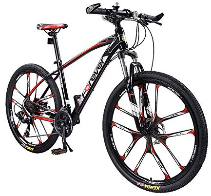 YZJL Fahrrad Mountainbike Einrad Mann Offroad 30-Gang Variable Geschwindigkeit Ultraleichtes Adult Double Shock Absorbers Fahrrad Scheibenbremse Adult Bicycle