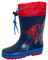 Marvel Stivali in Gomma Spiderman con Legaccio Bambini Stivali in Gomma Supereroi Stivali da Pioggia Navy 13 UK/EU 32