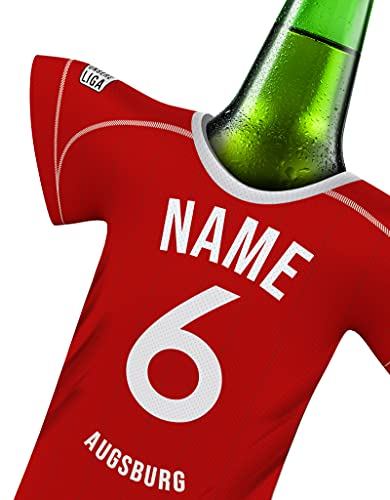 PERSONALISIERT passend für FC Augsburg Trikot Fans | offizieller myfanshirt trikotkühler Fanartikel by SUPER-Trikot