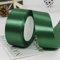 Ainmto 22m X 38mm Grün Satinband,2 Rollen Dunkelgrün Schleifenband,Dekoration Bänder,Geschenkband Breit,Stoffband für Hochzeit