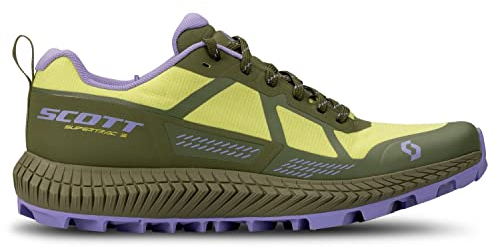 Scott Damen Ws Supertrac 3 Sneaker Schuhe, BITTER Yellow/SAGE Green, 41
